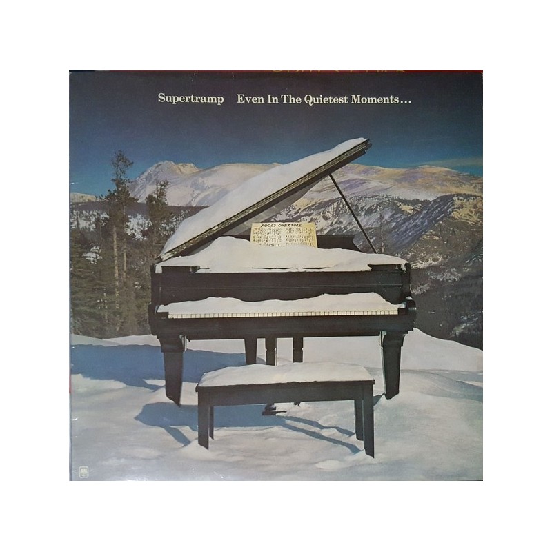 Supertramp Even In The Quietest Moments 1977 A M Records AMLK 64634