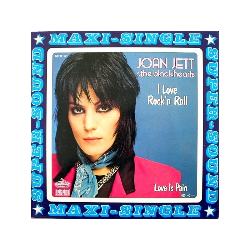 Jett Joan & The Blackhearts ‎– I Love Rock&8217n Roll|1982  Bellaphon ‎– 120-16-001