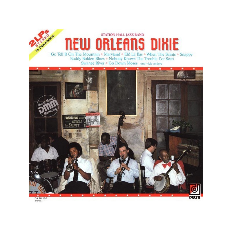 Station Hall Jazz Band ‎ The – New Orleans Dixie|Delta ‎– DA 20186