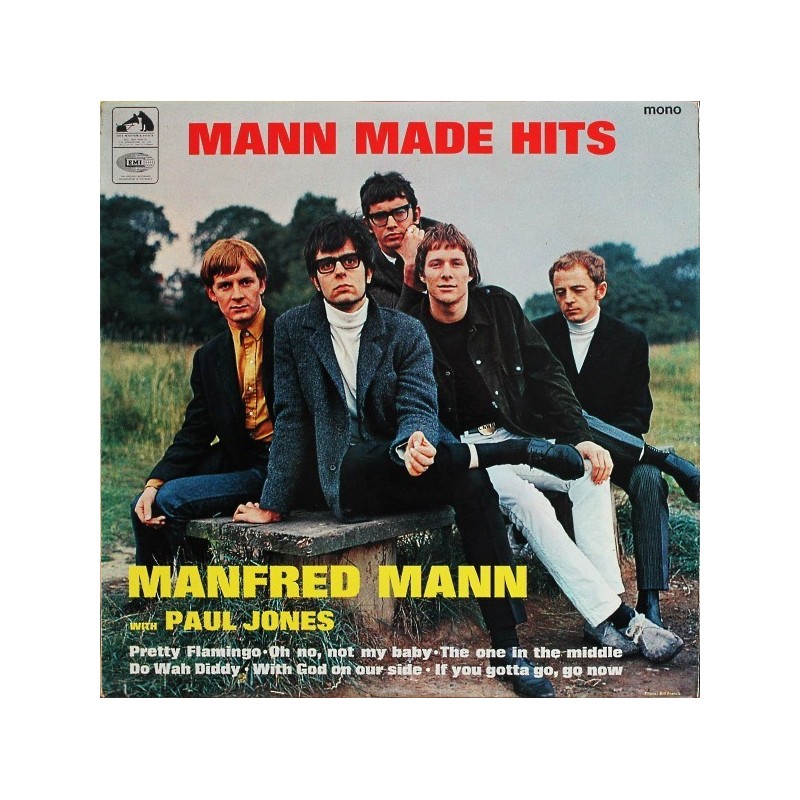 Mann Manfred with Paul Jones ‎– Mann Made Hits|1966   His Master's Voice ‎– CLP 3559-UK 1st Press