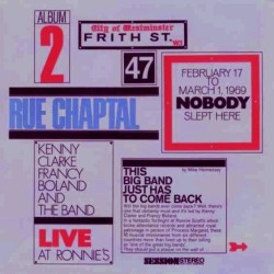 Clarke Kenny -Francy Boland Big Band, The ‎– Live At Ronnie's-V.2|1969      Session ‎– 12 007 ST