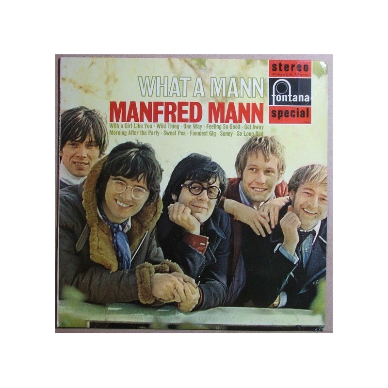 Mann ‎Manfred – What A Mann |1968     Fontana ‎– SFL 13003