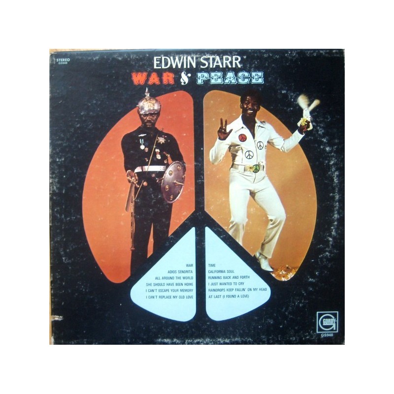 Starr ‎Edwin – War And Peace| 1970     Gordy ‎– G 948