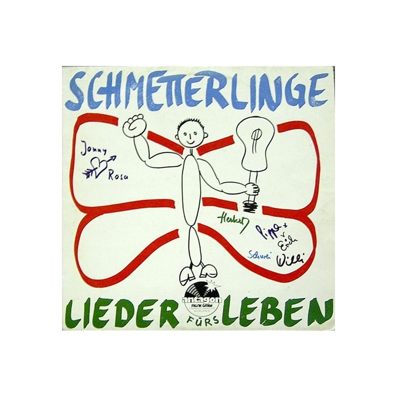 Schmetterlinge ‎– Lieder Fürs Leben |1975    Antagon 	3205