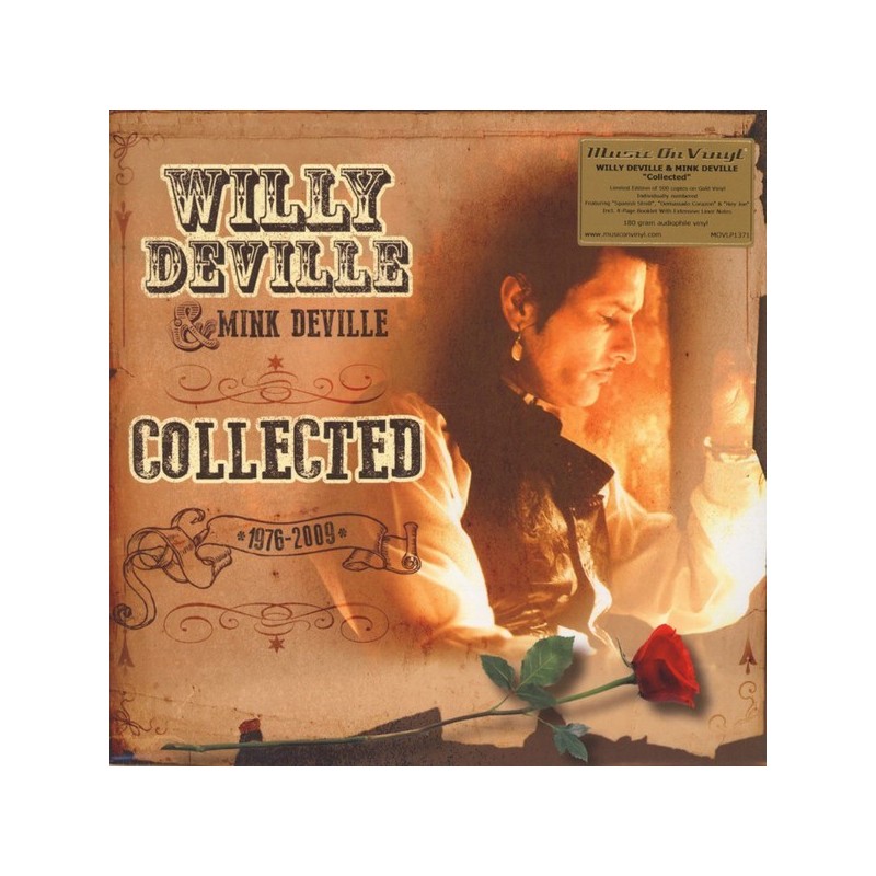 Ville De Willy & Mink DeVille ‎– Collected (1976-2009)|2017    MOVLP1371-Gold Vinyl