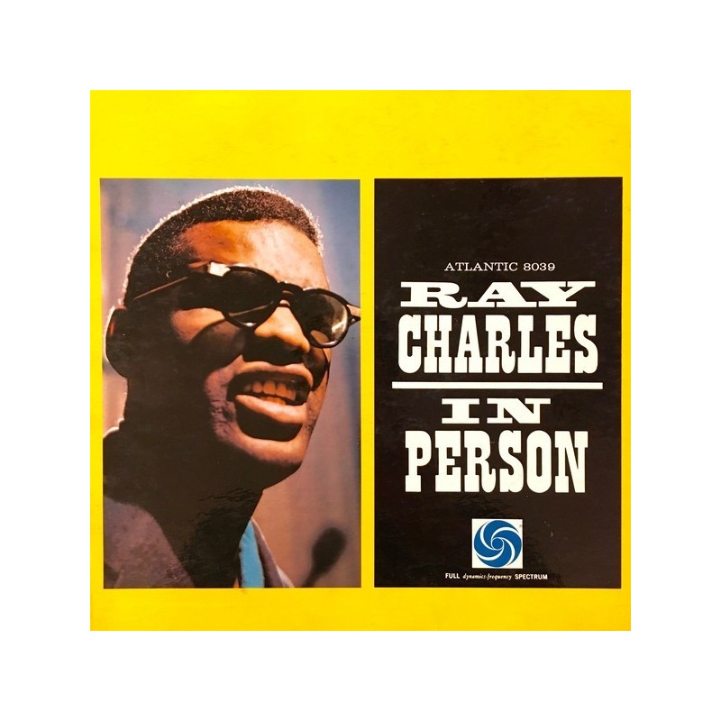 Charles ‎Ray – Ray Charles In Person|1960        ATLANTIC 8039