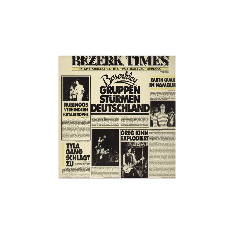 Various ‎– Bezerk Times|1978     Beserkley ‎– 6.28 457