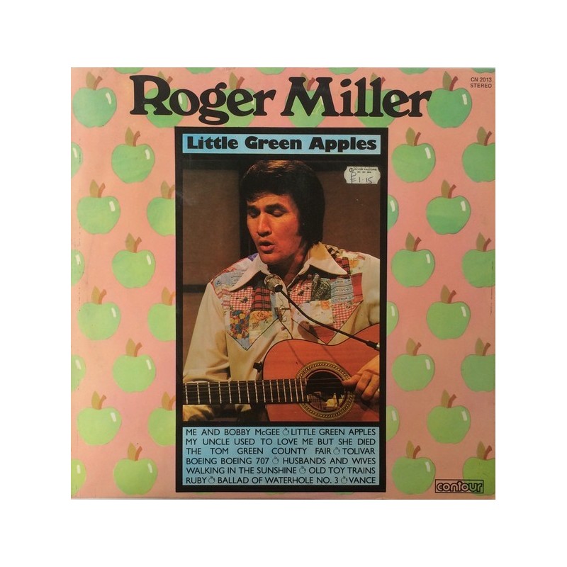 Miller Roger ‎– Little Green Apples|1972       Contour ‎– CN 2013