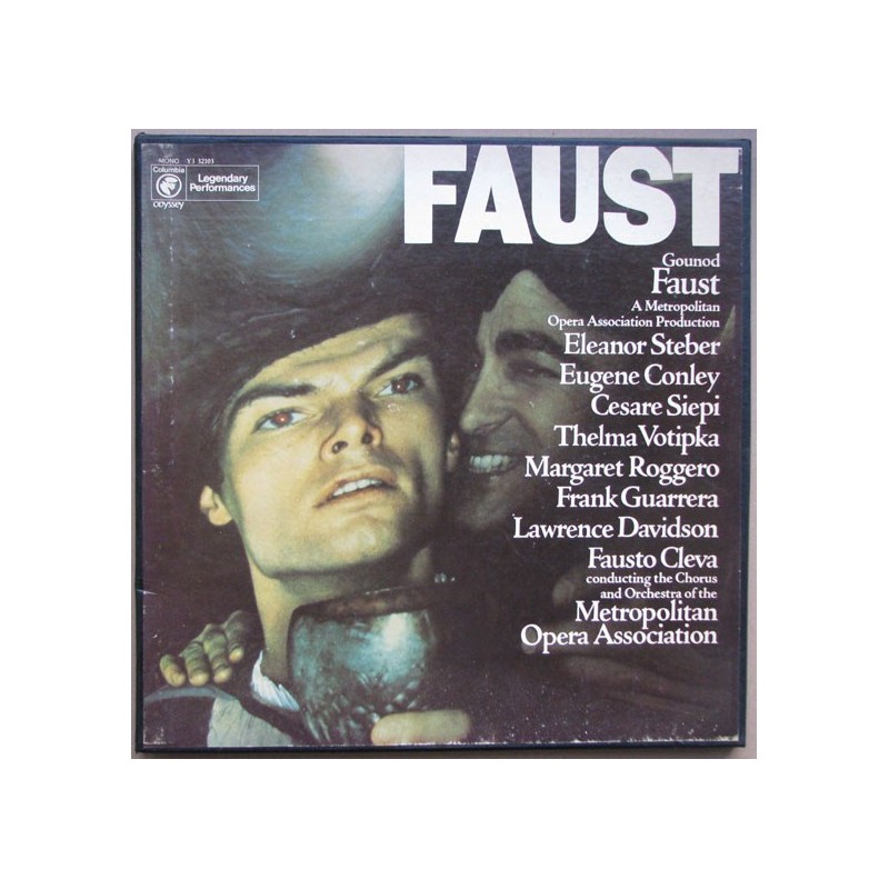 Gounod‎– Faust- Eleanor Steber, Eugene Conley, Cesare Siepi, Thelma Votipka.....|1973    Columbia Odyssey ‎– Y3 32103