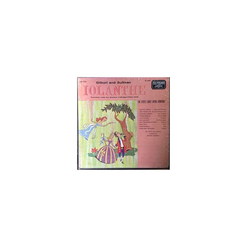 Gilbert & Sullivan‎– Iolanthe -D'Oyly Carte Opera Company|1976    Richmond ‎– RS 62005