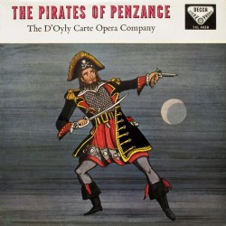 Gilbert And Sullivan ‎– The Pirates Of Penzance-The D'Oyly Carte Opera Company|1964    SKL 4038-Decca ‎– SKL.4039