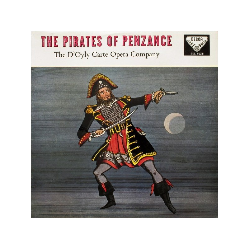 Gilbert And Sullivan ‎– The Pirates Of Penzance-The D'Oyly Carte Opera Company|1964    SKL 4038-Decca ‎– SKL.4039