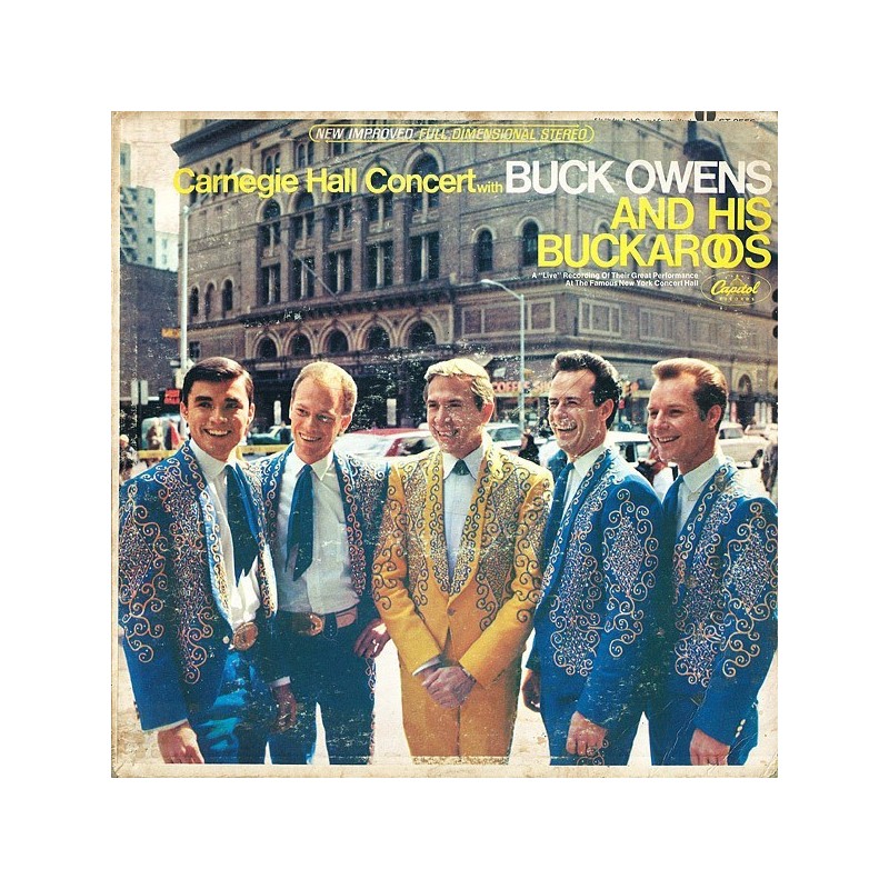 Owens Buck and his Buckaroos ‎– Carnegie Hall Concert|1966    Capitol Records ‎– ST 2556