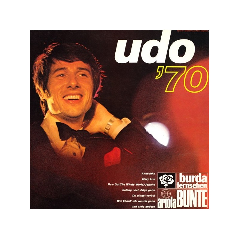 Jürgens ‎Udo – Udo &821770|1969 Ariola ‎– 80101 IU,