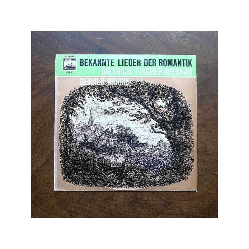 Fischer-Dieskau Dietrich – Bekannte Lieder der Romantik|Electrola ‎– 70481-10´´Vinyl