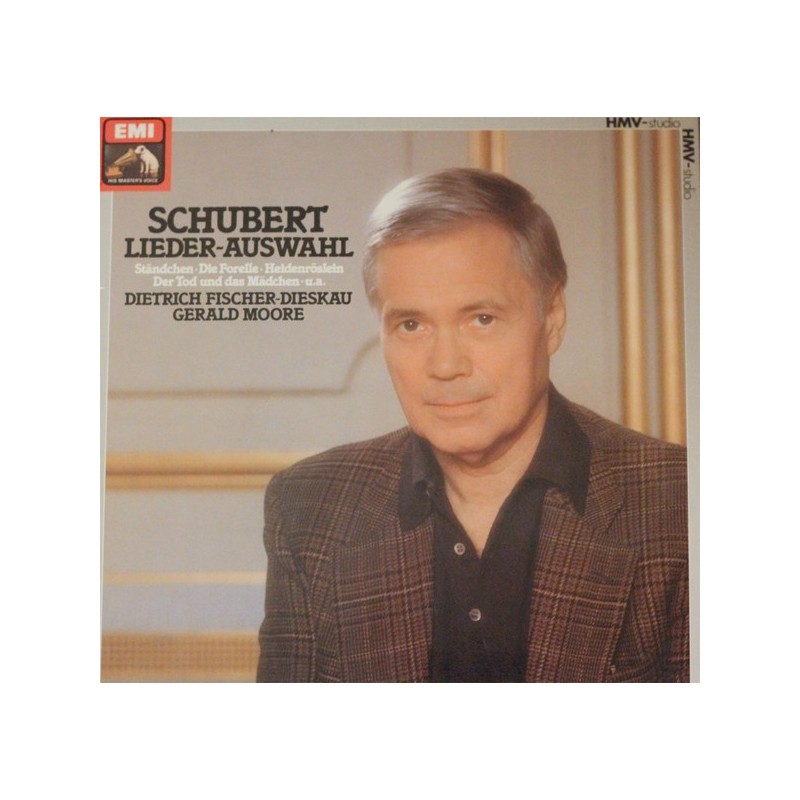 Fischer-Dieskau Dietrich- Gerald Moore ‎– Schubert Lieder-Auswahl|His Master's Voice ‎– 1C 039 1431381