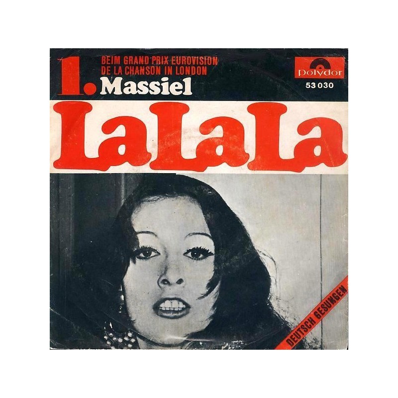 Massiel ‎– La La La|1968         Polydor ‎– 53 030-Single