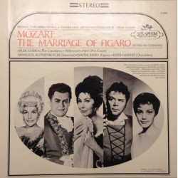 Mozart Amadeus Wolfgang  ‎– The Marriage of Figaro - Staatskapelle Dresden |1961    Seraphim ‎– IC-6002