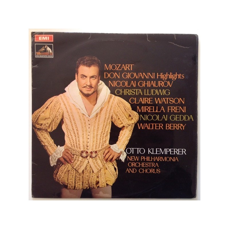 Mozart Wolfgang Amadeus -Don Giovanni-  Otto Klemperer -Nicolai Ghiaurov, Mirella Freni, Nicolai Gedda|1970  ASD 2508