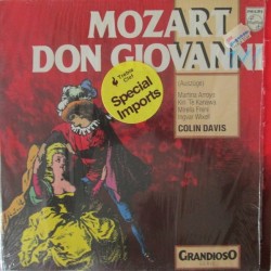 Mozart ‎Amadeus Wolfgang– Don Giovanni  - Colin Davis*, Martina Arroyo, Kiri Te Kanawa, Mirella Freni|Philips ‎– 6570 097