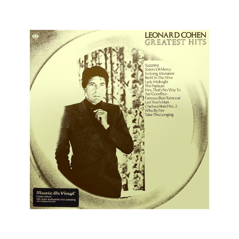 Cohen ‎Leonard – Greatest Hits|2010     Music On Vinyl ‎– MOVLP124