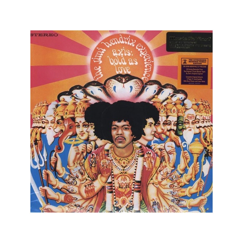 Hendrix  Jimi Experience  The‎– Axis: Bold As Love|2010    Music On Vinyl ‎– MOVLP079