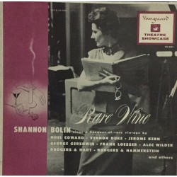 Bolin ‎Shannon – Rare Wine|1955    Vanguard Recording Society, Inc. ‎– VRS-9003