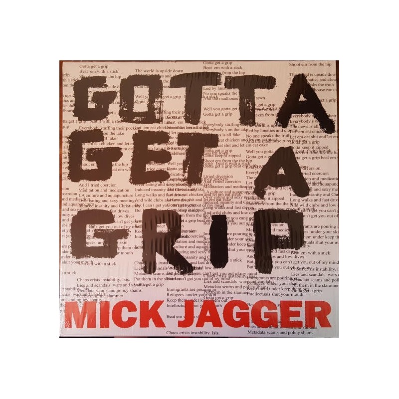 Jagger Mick‎– Gotta Get A Grip / England Lost|2017    Polydor ‎– 5781001-Maxi-Single