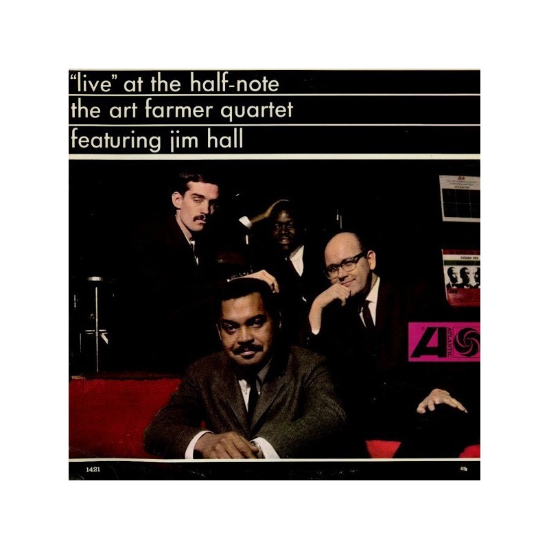 Farmer Art Quartet The - featuring Jim Hall ‎– "Live" At The Half-Note|1964    Atlantic ‎– 1421