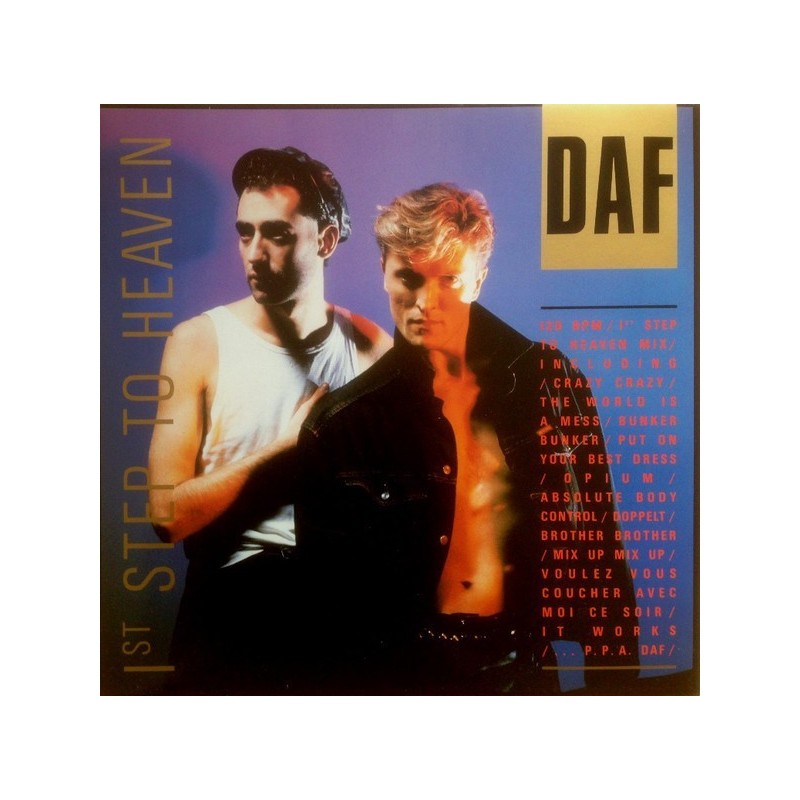 DAF ‎– 1st Step To Heaven|1986     Dean Records ‎– 207 435