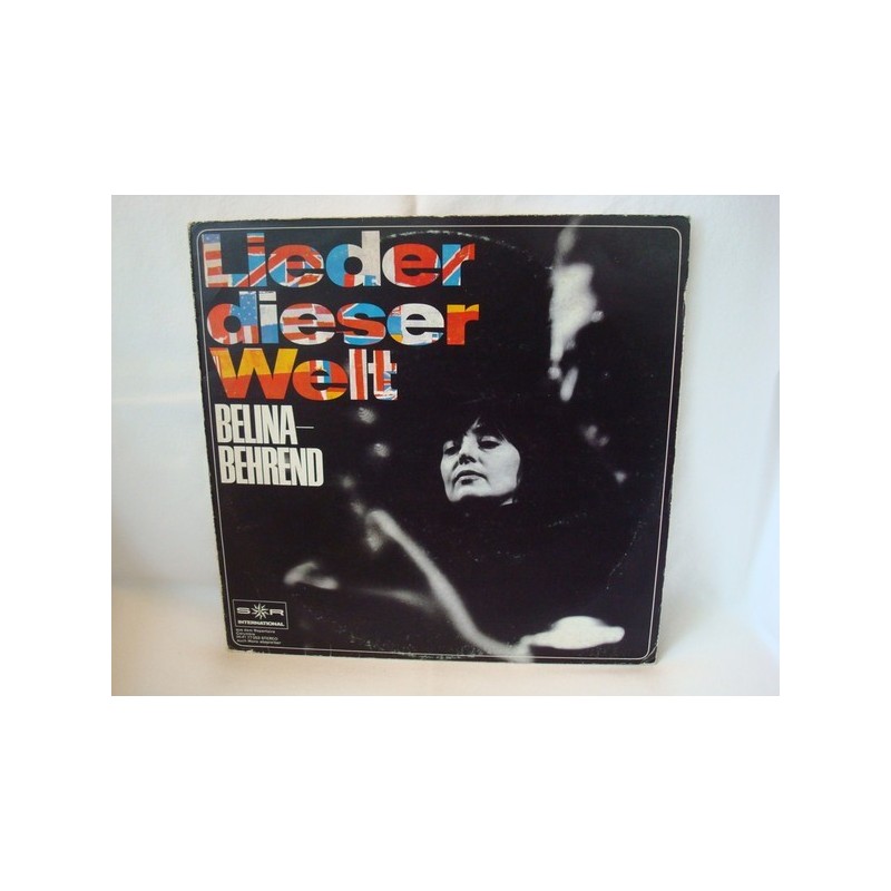 Belina & Behrend ‎– Lieder Dieser Welt|SR International ‎– 77253