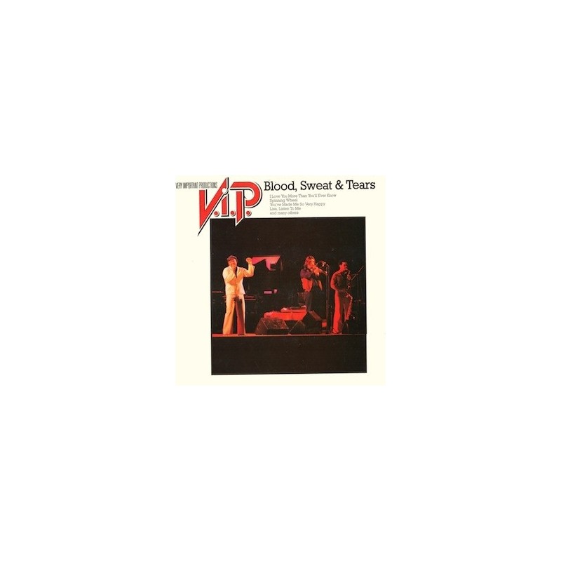 Blood, Sweat & Tears ‎– V.I.P. Very Important Productions|1982 CBS ‎– CBS CL 919696 Bertelsmann Club ‎– 91 969 6