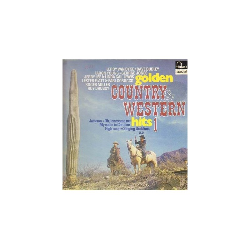 Various ‎– Golden Country & Western Hits 1| Fontana ‎– 6430 034