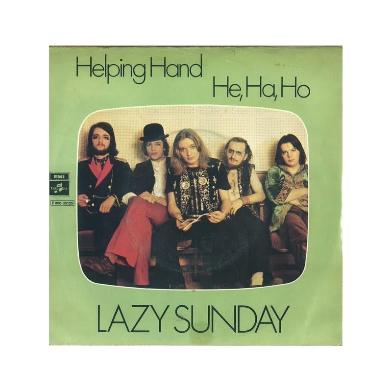 Lazy Sunday ‎– Helping Hand|Columbia ‎– 2 E 006-33 125-Single