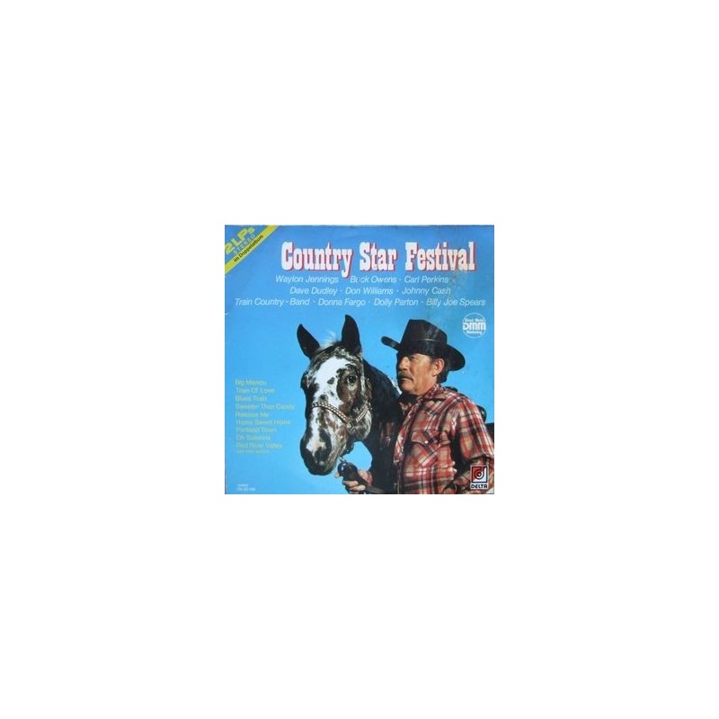 Various ‎– Country Star Festival|Delta ‎– DA 20 169 2 LP