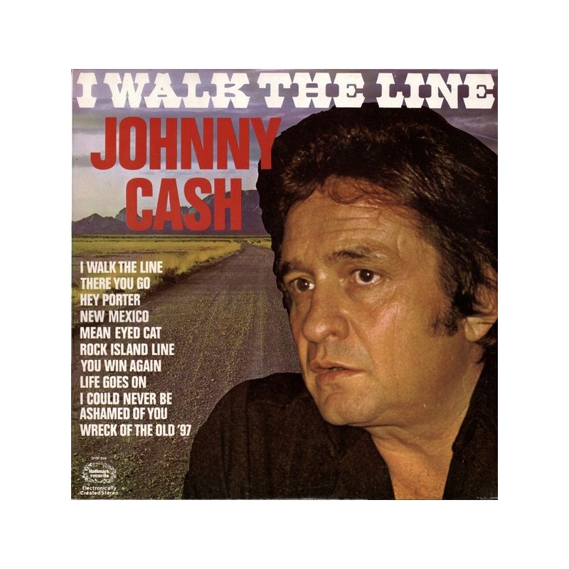 Cash ‎Johnny – I Walk The Line|1973     Hallmark Records ‎– SHM 849