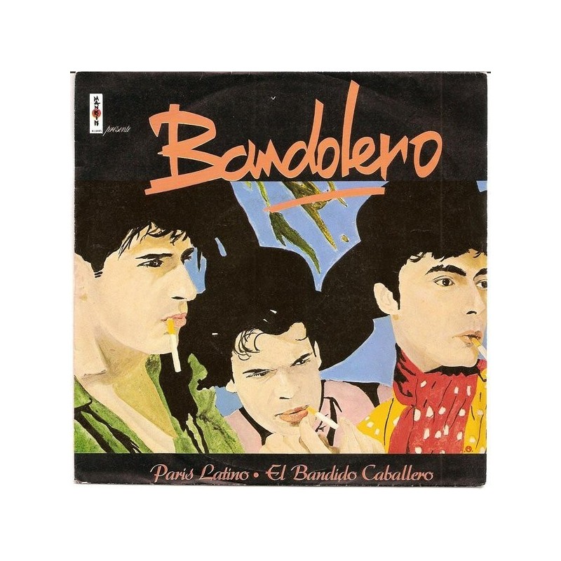 Bandolero ‎– Paris Latino / El Bandido Caballero|1983     Virgin ‎– 105 121-Single