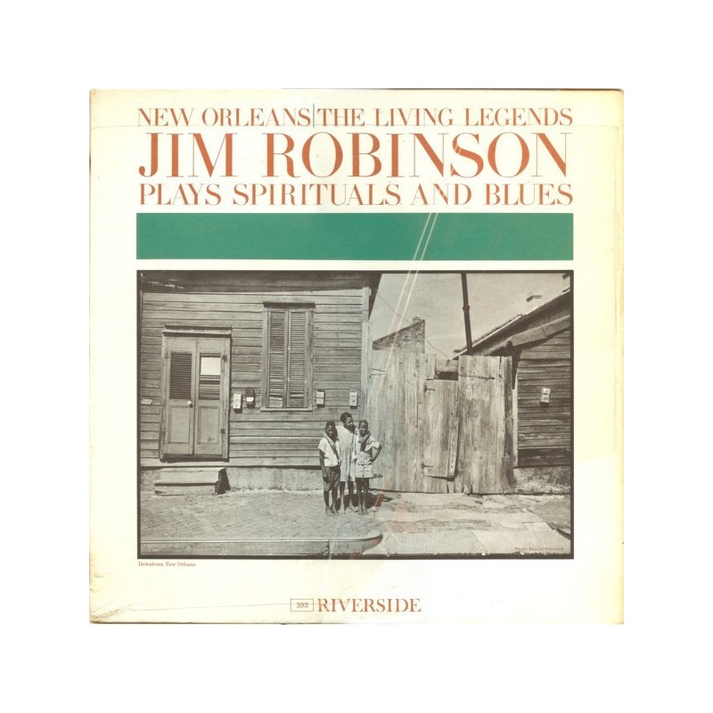 Robinson's Jim  New Orleans Band ‎–  Plays Spirituals and Blues|1961    Riverside Records ‎– RLP 393