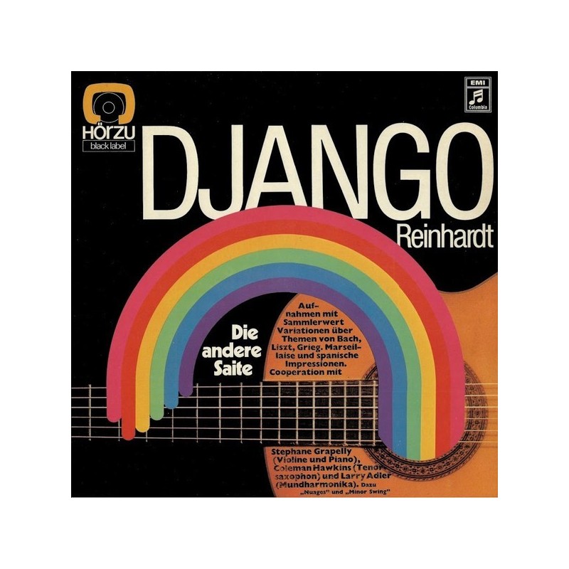 Reinhardt ‎Django – Die Andere Saite|1970    Hör Zu Black Label ‎– HZE 813 BL