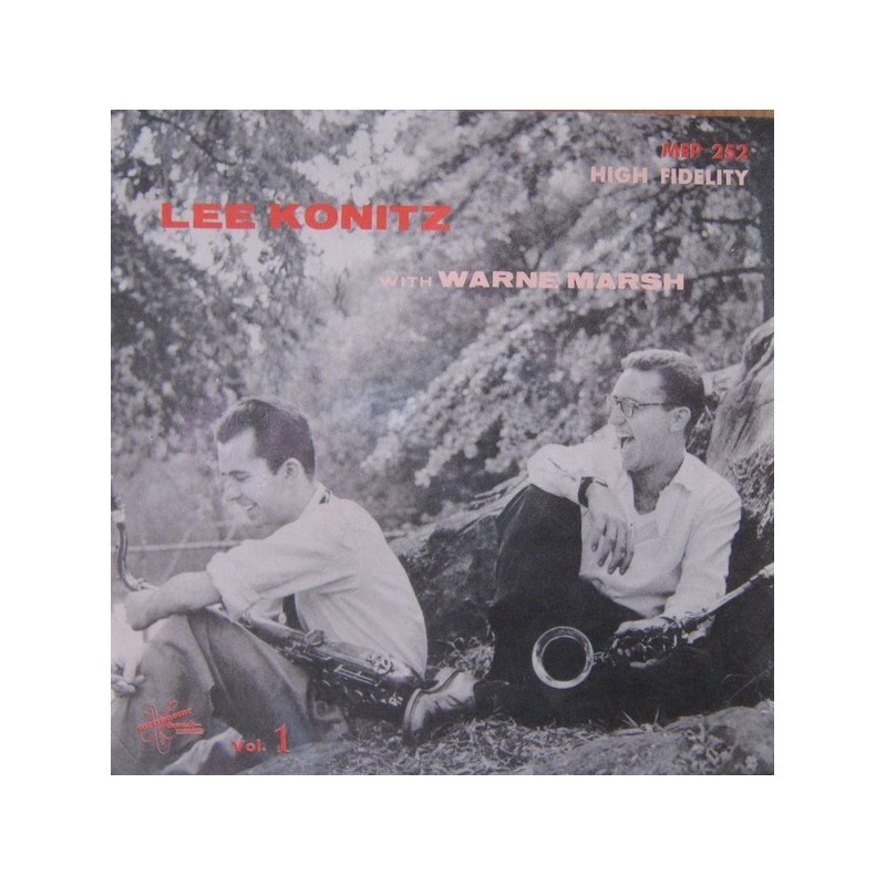 Konitz ‎Lee – With Warne Marsh|1957     Metronome ‎– MEP 252-Single-EP