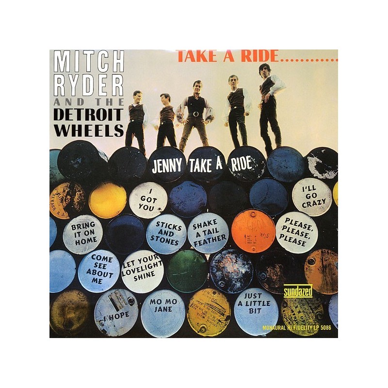 Ryder Mitch & The Detroit Wheels ‎– Take a Ride...|1966/2003    Sundazed Music	LP 5086