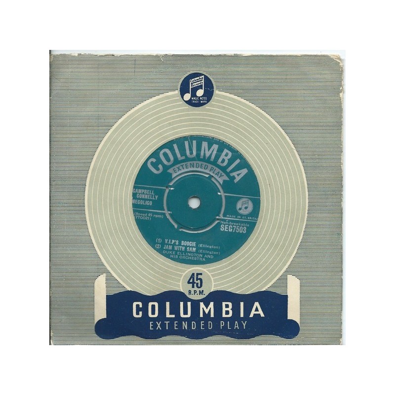 Ellington Duke and his Orchestra ‎– V.I.P's Boogie|1954     Columbia ‎– SEG7503-Single-EP