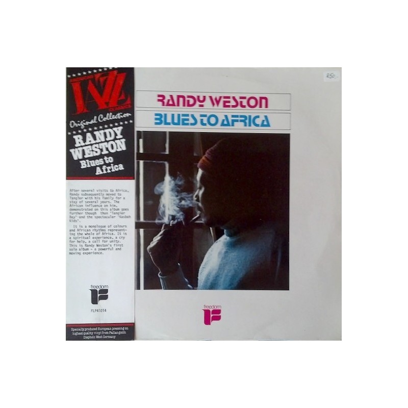 Weston ‎Randy – Blues To Africa | 1975 28 491-9 U Deutsche Buchclub Pressung