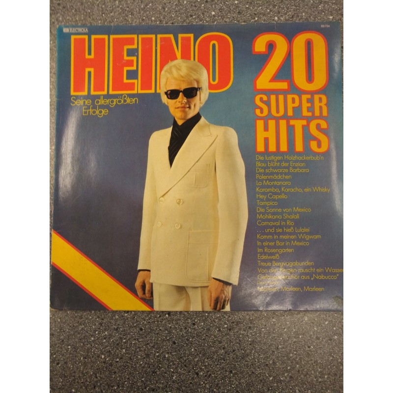 Heino ‎– 20 Super Hits - Seine Allergrößten Erfolge|Donauland ‎– 65 734-Club Edition