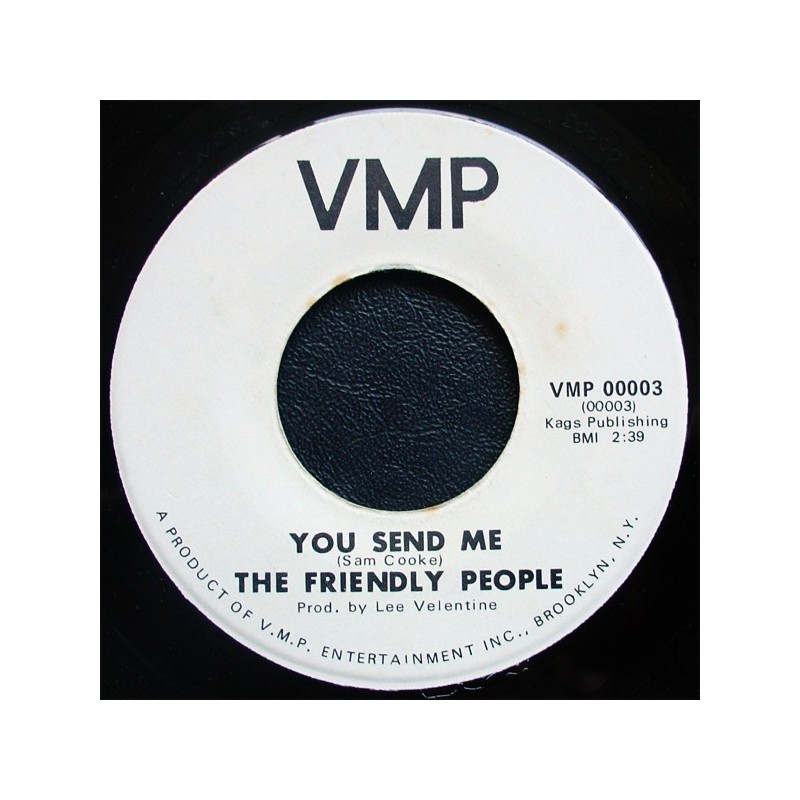 Friendly People ‎The – You Send Me / Mr. Moonlight| VMP 00004-Single