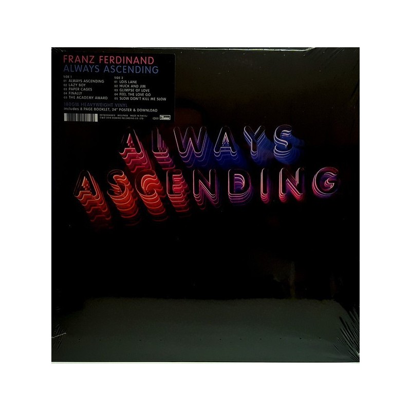 Franz Ferdinand ‎– Always Ascending|2018    Domino ‎– WIGLP408