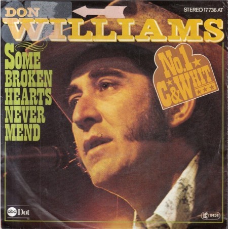 Williams Don ‎– Some Broken Hearts Never Mend|1977 ABC Records ‎– 17 ...