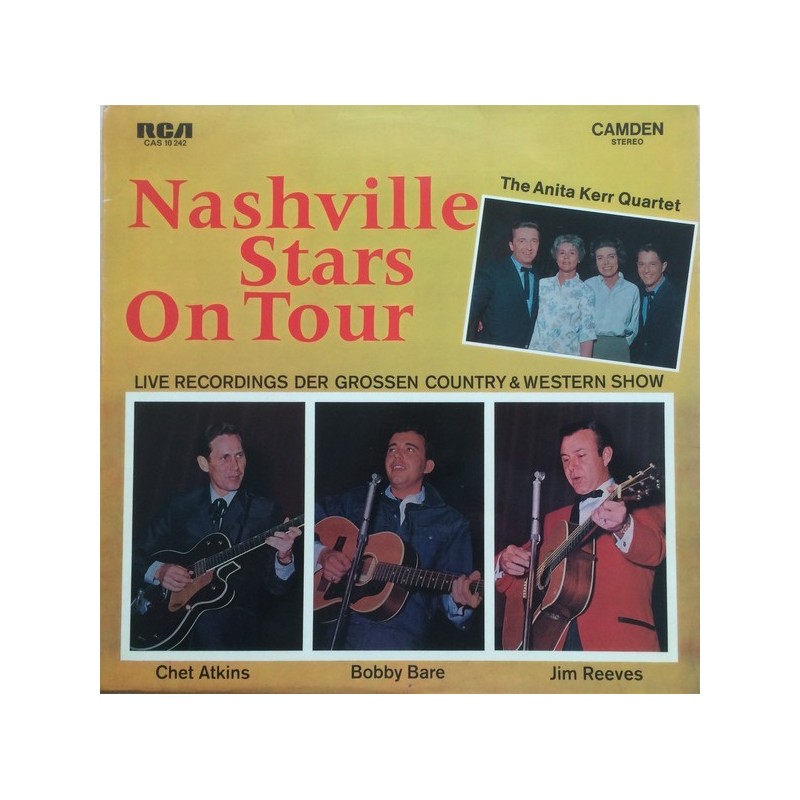 Atkins Chet-  Bobby Bare, Jim Reeves...– Nashville Stars On Tour - Live Recordings Der Grossen Country & Western Show|CAS 10 242