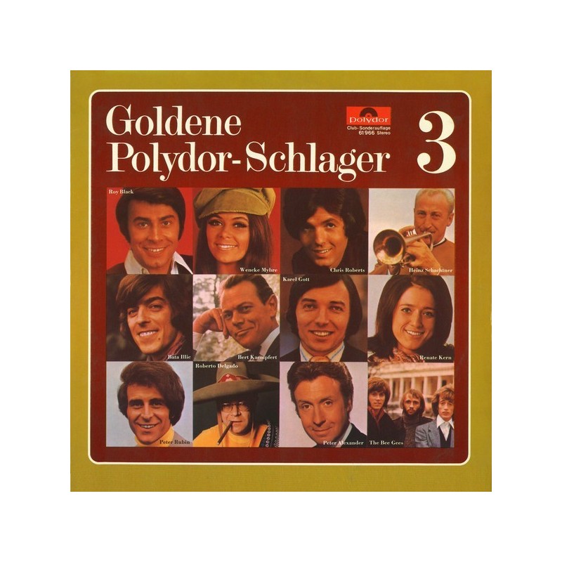 Various ‎– Goldene Polydor-Schlager 3|1972    Polydor ‎– 61 966-Club Edition