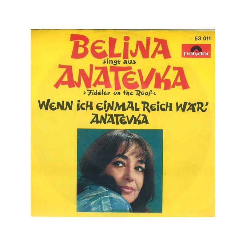 Belina ‎– Wenn Ich Einmal Reich Wär'|1968     Polydor ‎– 53 011-Single